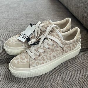 Zara Leopard Sneakers